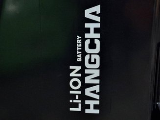 Штабелер с откидной платформой Hangcha CDD16-XT1S-SI