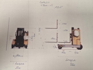 Четырех-ходовые рич-траки Combilift C8000-15
