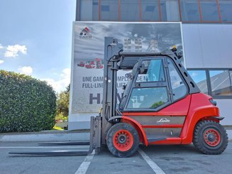 Четырехопорные погрузчики Linde H70 D