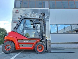 Четырехопорные погрузчики Linde H70 D