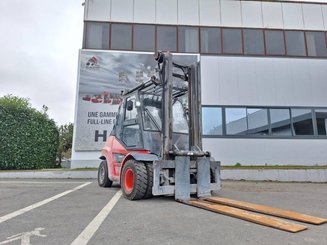 Четырехопорные погрузчики Fenwick Linde H50D-03